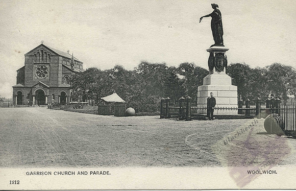 36000-003 Garrison Church & Parade, Unfranked