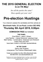 General Election Hustings 2015