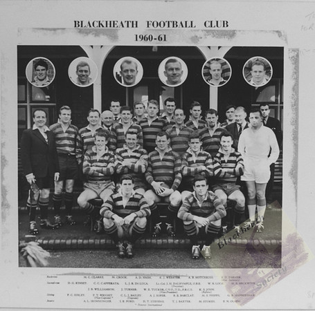 007085 1960-61, Blackheath Football Club