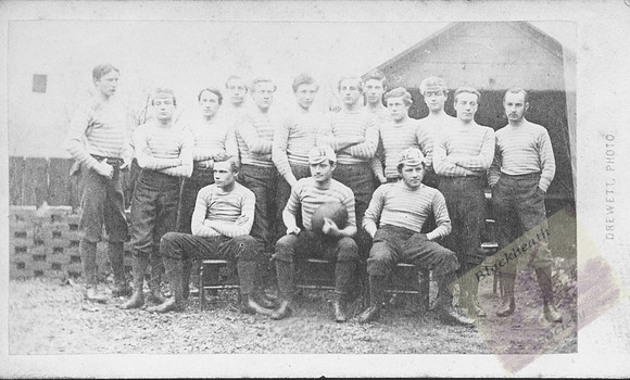 007122  Blackheath Proprietary School Football Club, 1869 team