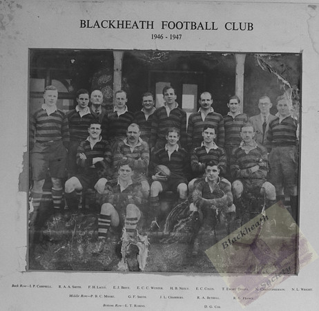 007098 1946-47 Blackheath Football Club