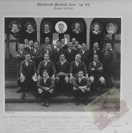 007099 1937-38 Blackheath Football Club