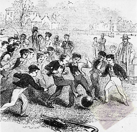 006635 Historic football 1846