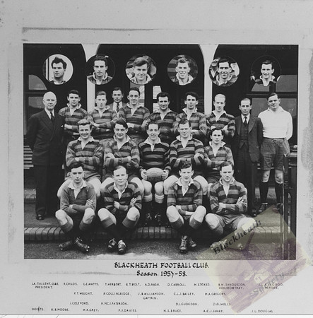 007088 1957-58 Blackheath Football Club