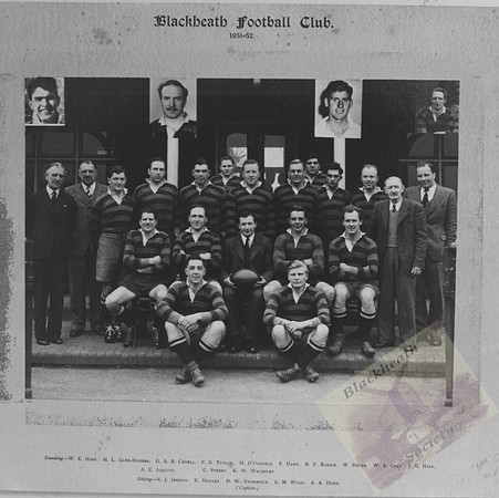 007093 1951-52 Blackheath Football Club