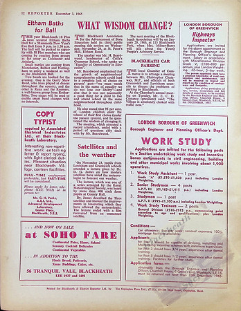 BL Reporter December 3 1965 Page13