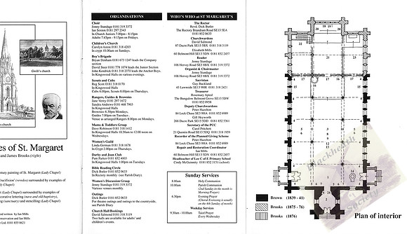 St Margaret's Church, Lee - Guide_Page_2
