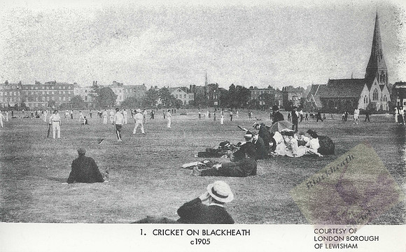36000-017 Cricket on Blackheath, (Lew-Green)