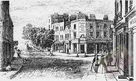 000614 Blackheath Village Centre, Northwards+Tucks Corner