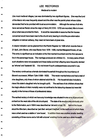 W2. Five Centuries of Rectories in Lee_Page_04