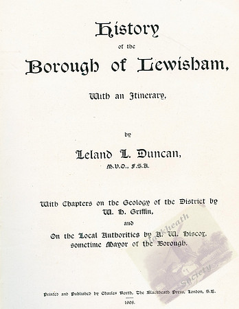 Leyland Duncan, Frontispiece