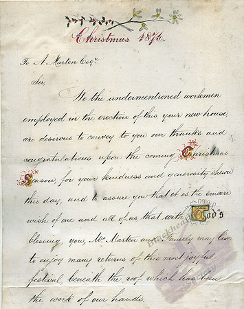 1876 Christmas builders